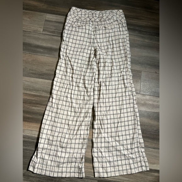 Anthropologie Linen Blend Pants- 4 - Picture 7 of 9